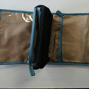 Travel cosmetic bag.